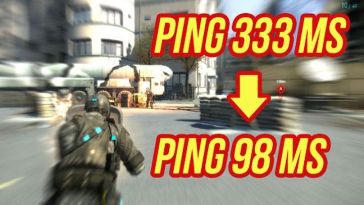 Phần mềm giảm ping