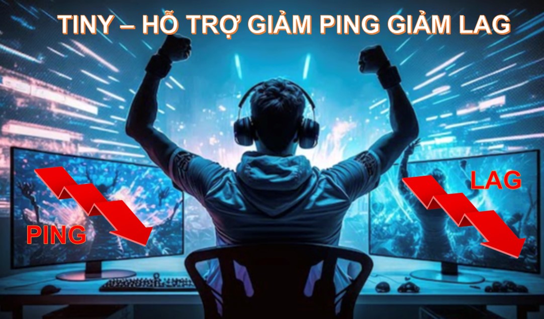 giảm lag khi chơi game online